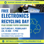 LUTHERAN CHURCH OF THE RESURRECTION OFFERS FREE COMMUNITY ELECTRONICS RECYCLING AND PAPER SHREDDING FEBRUARY 24