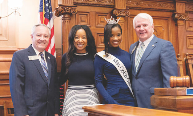 MISS COBB COUNTY AND  MISS COBB COUNTY’S TEEN  HONORED WITH HOUSE AND  SENATE RESOLUTIONS AT CAPITOL