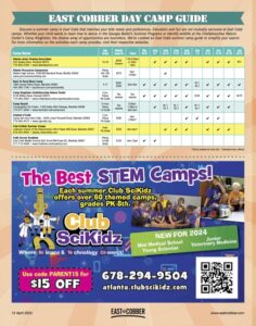 Summer Day Camp Guide 2024!