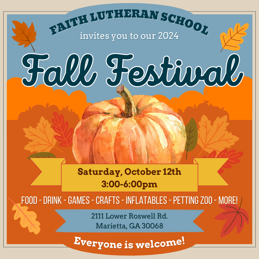 Faith Lutheran School 2024 Fall Festival