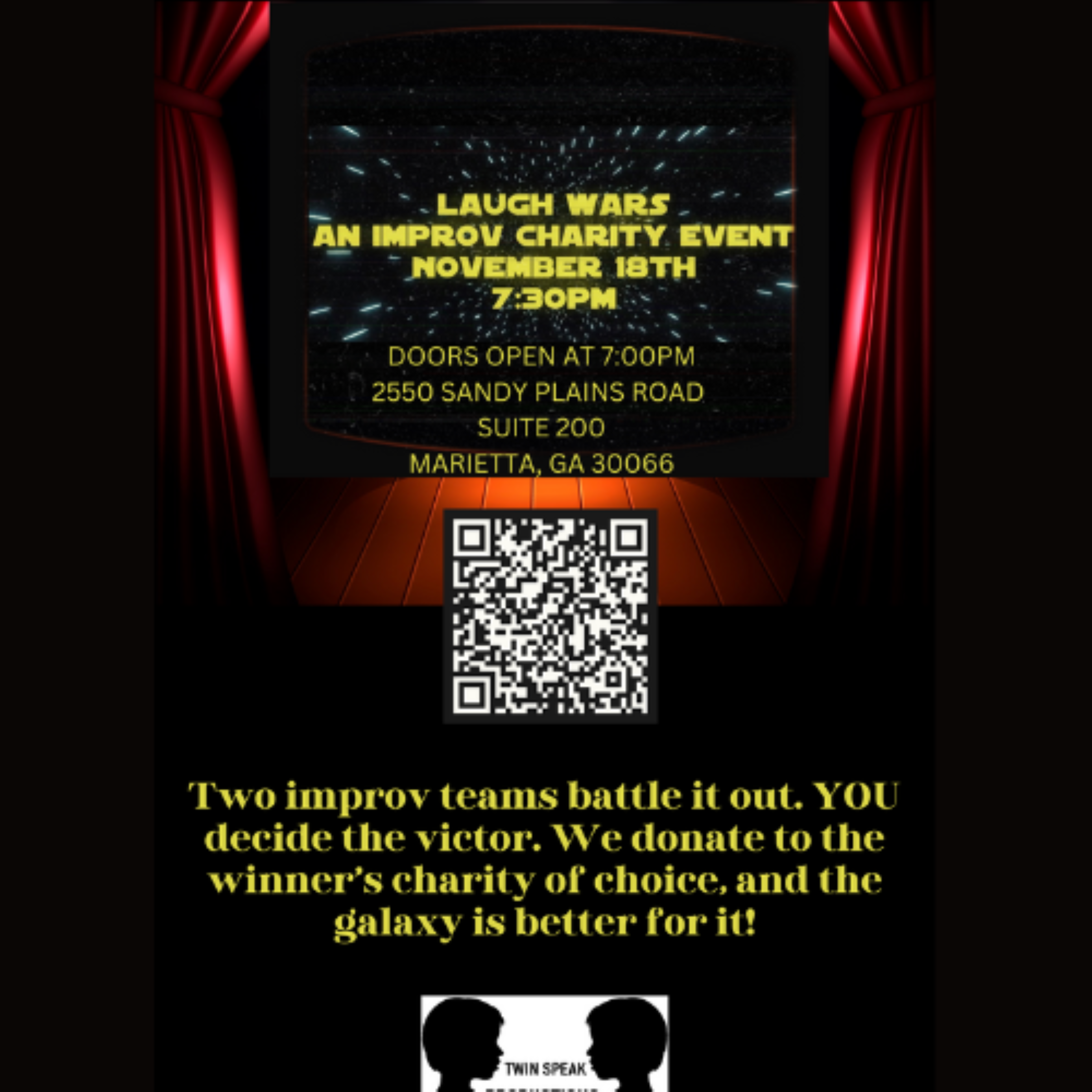 Laugh Wars: An Improv Comedy Event for Charity