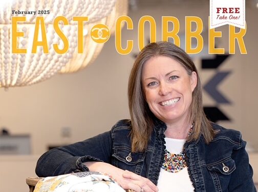 LOOK WHO’S ON THE COVER: CLARE SCHUEREN, OWNER OF STITCHED