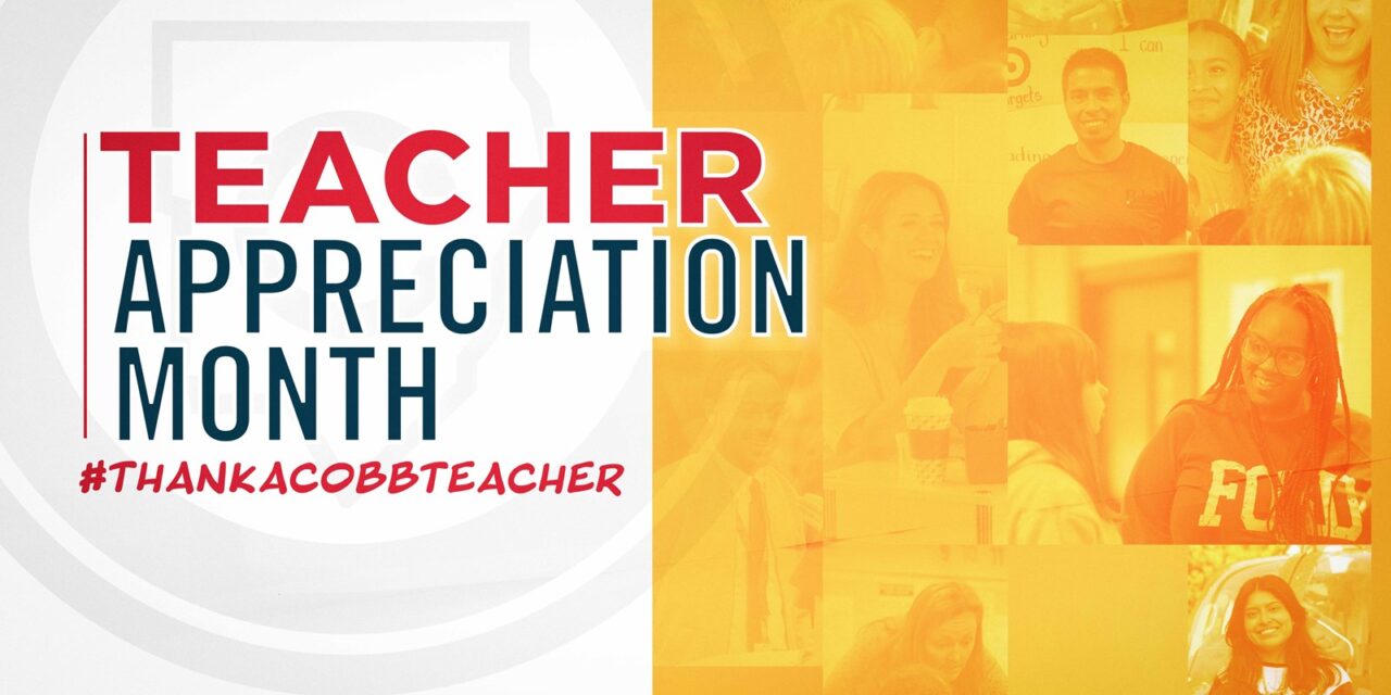 Teacher Appreciation Month!