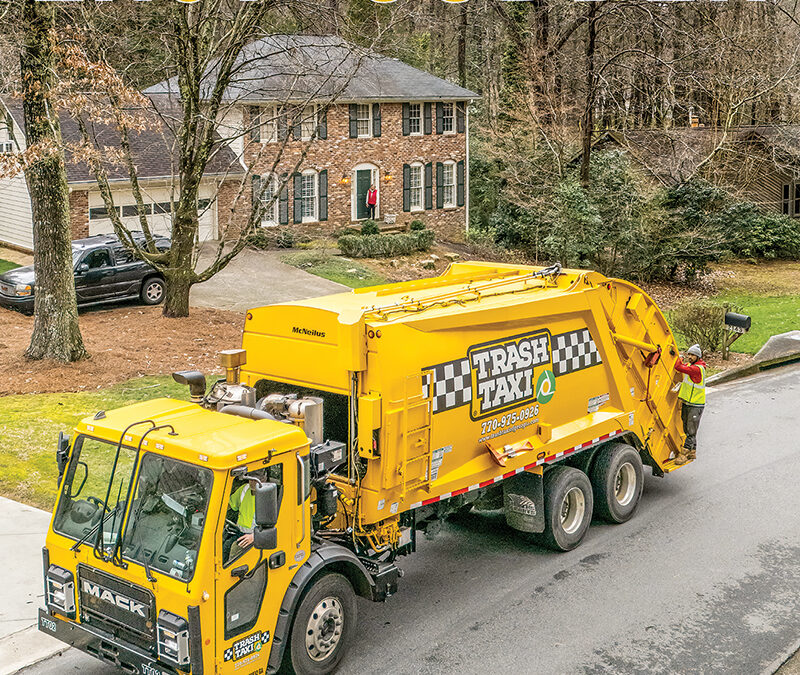 LOOK WHO’S ON THE COVER: TRASH TAXI