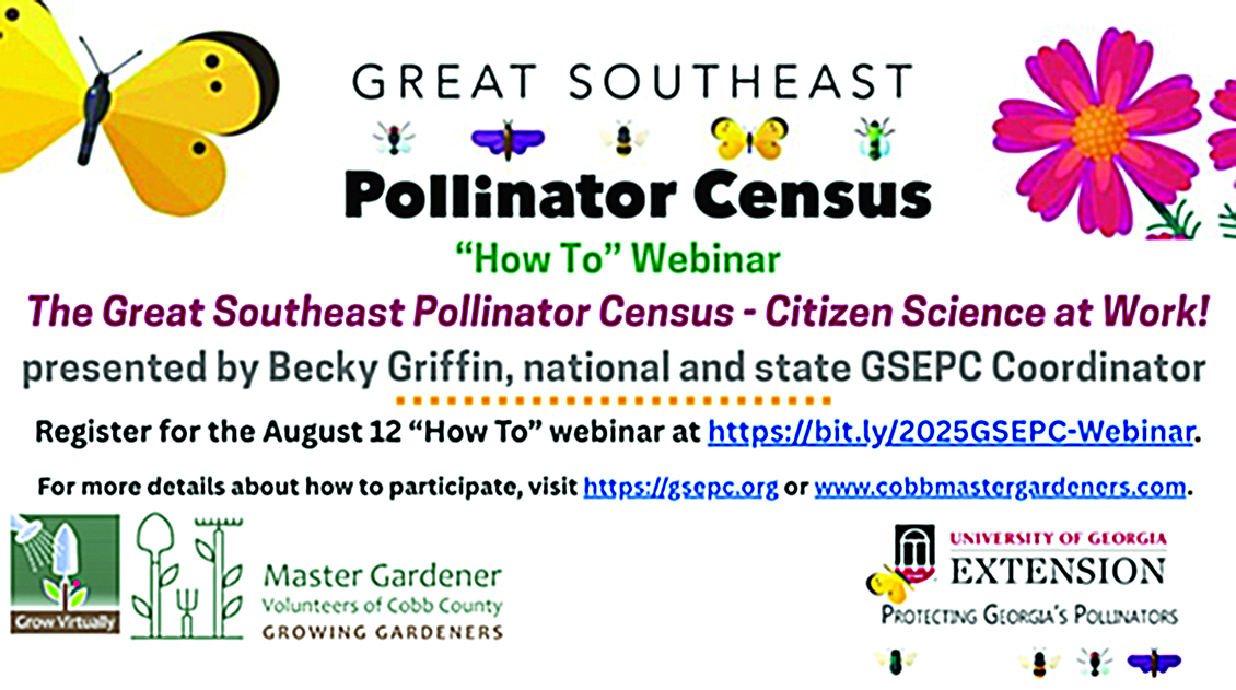 CITIZEN SCIENCE AT WORK: THE 2025 GREAT SOUTHEAST POLLINATOR CENSUS ...