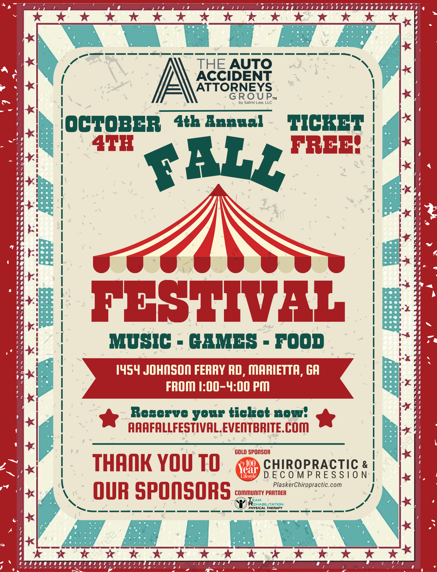 The Auto Accident Attorneys Group Fall Festival
