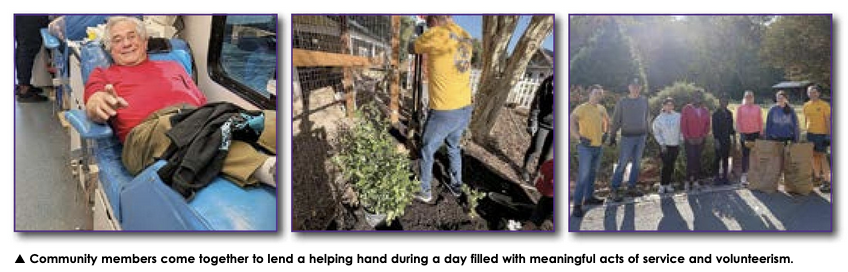 A DAY OF SERVICE,  A LIFETIME OF IMPACT