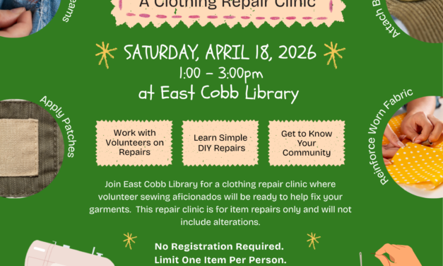 Wear It, Fix It! A Clothing Repair Clinic
