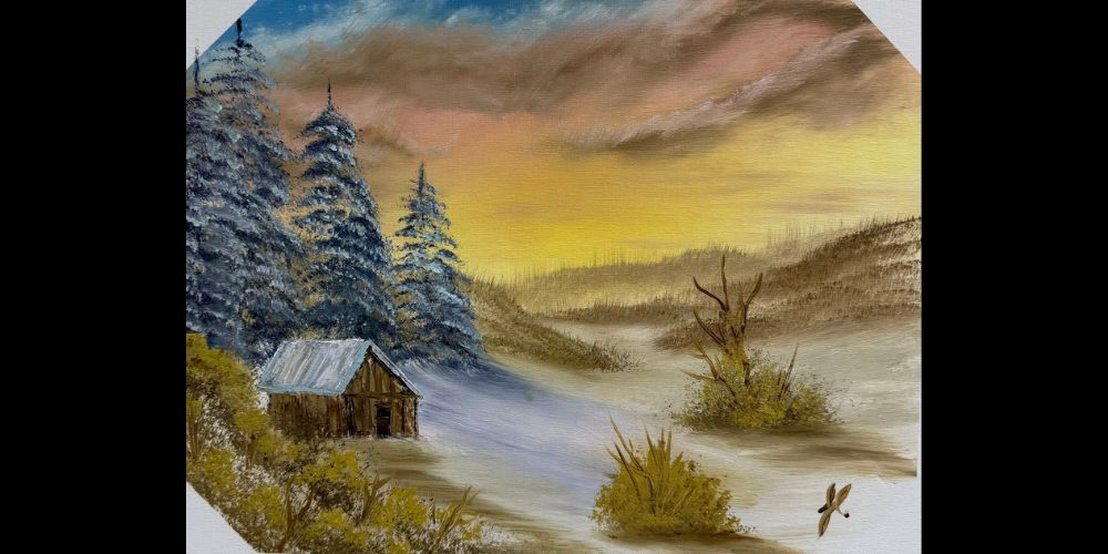 Bob Ross Rythym/A Warm Winter - Paint Like Bob Ross