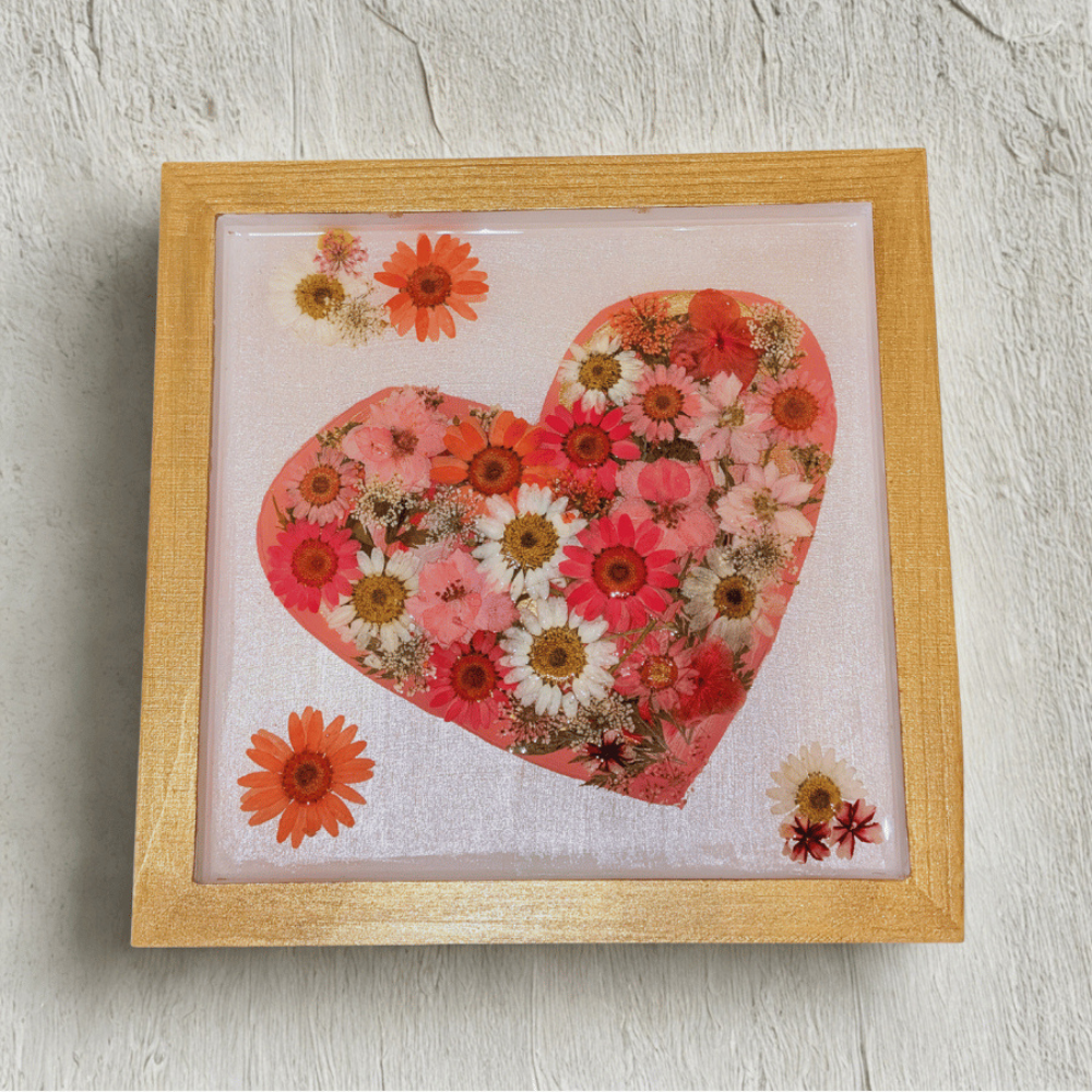 Dried Flower Resin Art Workshop -- copy