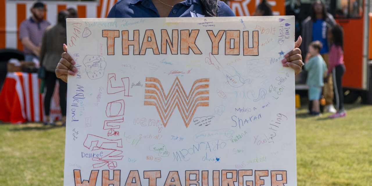 Whataburger Brings Big Smiles to East Cobb with Free Spring Break Camp & Special Visit from Kyle Pitts