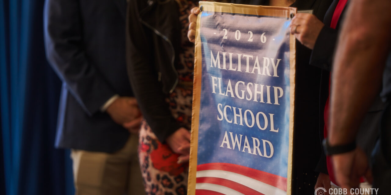 Hightower Trail Middle School Named 2026 Georgia Military Flagship School