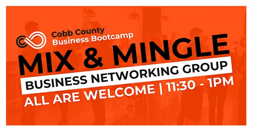 Mix & Mingle with Cobb County Business Bootcamp 3