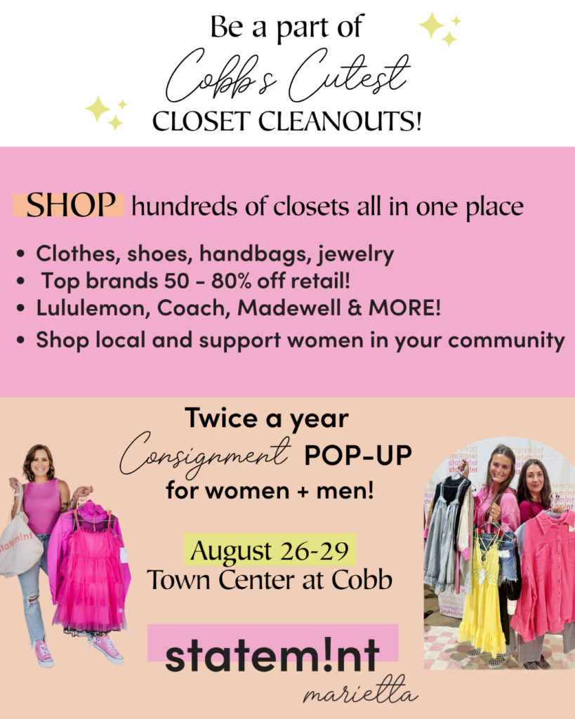 Statemint Marietta Pop Up Consignment Event -- copy