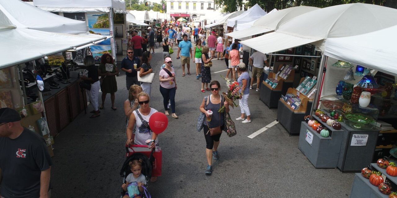 40TH ANNUAL MARIETTA ART IN THE PARK HEADS TO THE SQUARE FOR LABOR DAY WEEKEND