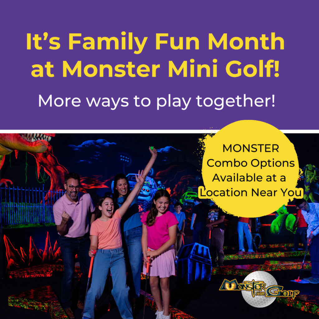 Family Fun Month: Indoor Mini Golf & Arcade Fun in Marietta