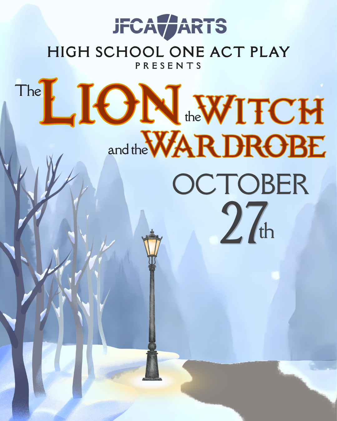 The Lion the Witch and the Wardrobe- Presented by JFCA
