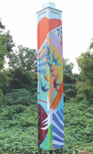 ART INSTALLATION ON NOONDAY CREEK TRAIL DOUBLES AS A SAFE HAVEN FOR BIRDS