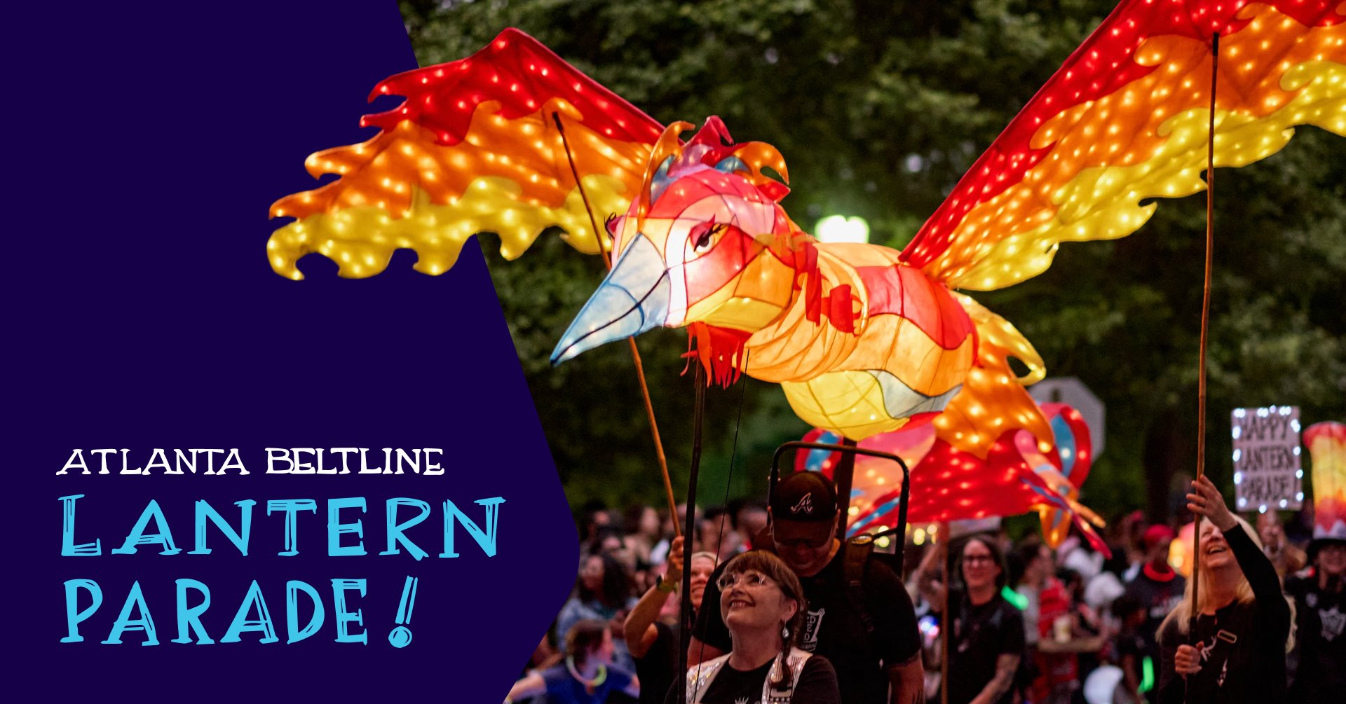Atlanta Beltline Lantern Parade