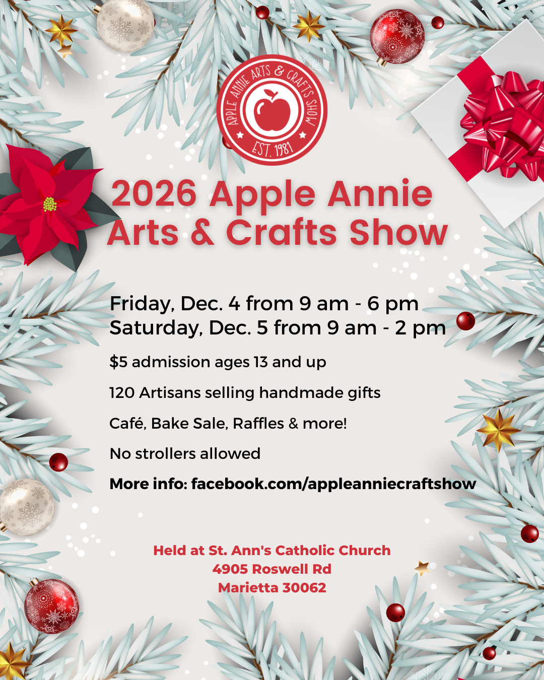 2026 Apple Annie Arts & Crafts Show