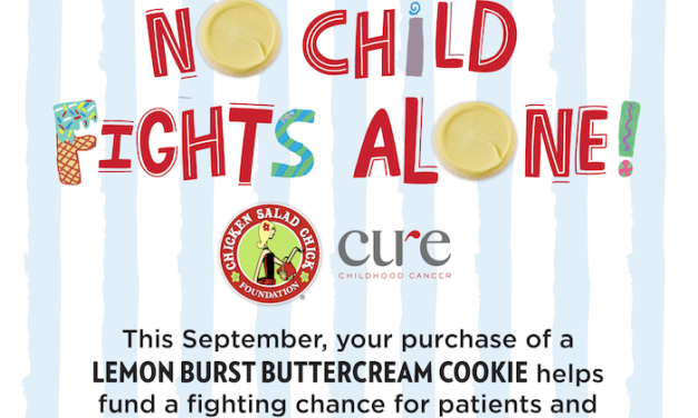 CHICKEN SALAD CHICK’S 5TH ANNUAL COOKIES FOR A CURE CAMPAIGN