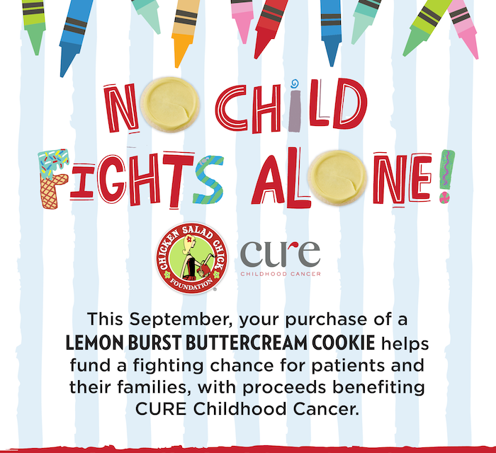 CHICKEN SALAD CHICK’S 5TH ANNUAL COOKIES FOR A CURE CAMPAIGN