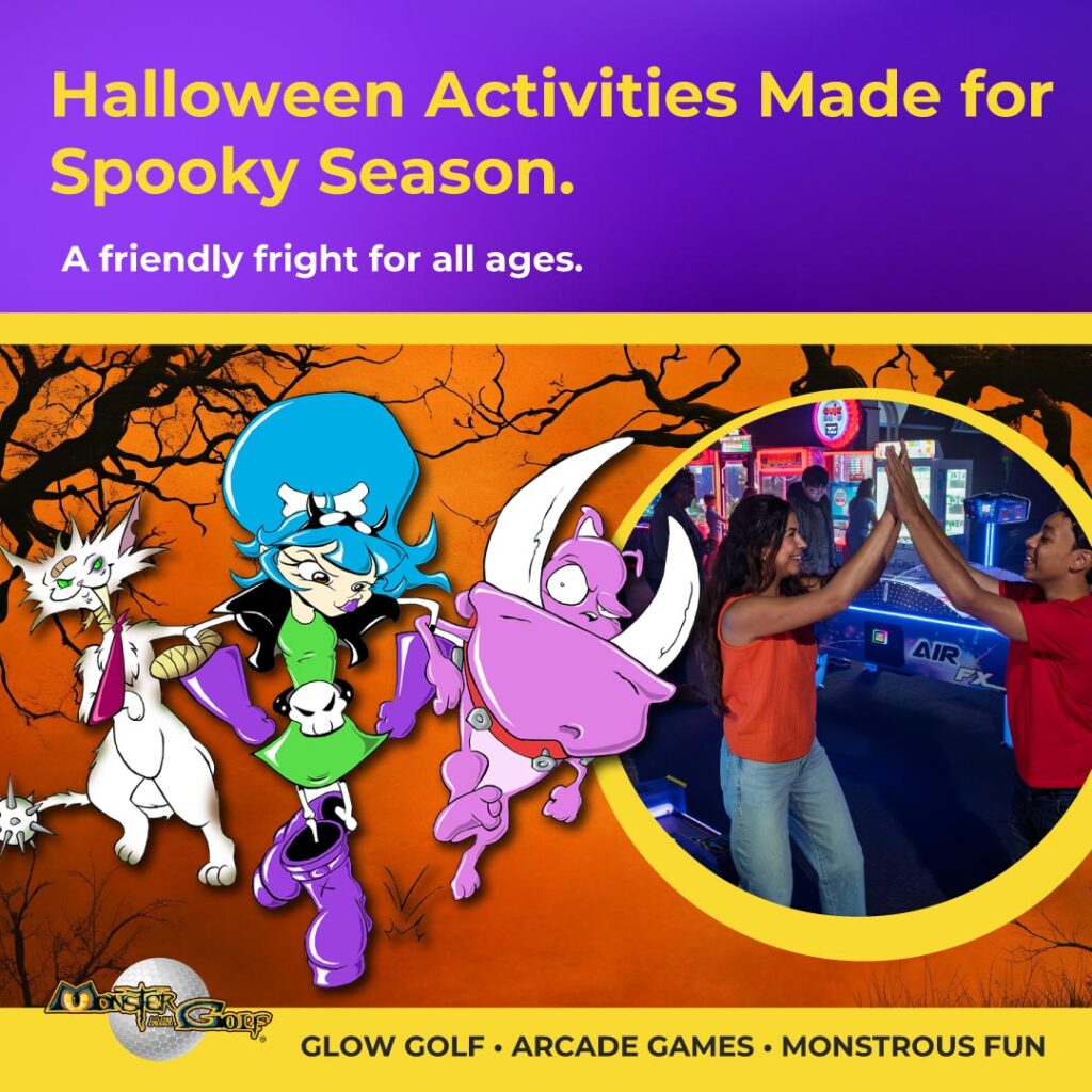 Spooky Halloween Activities at Monster Mini Golf Marietta
