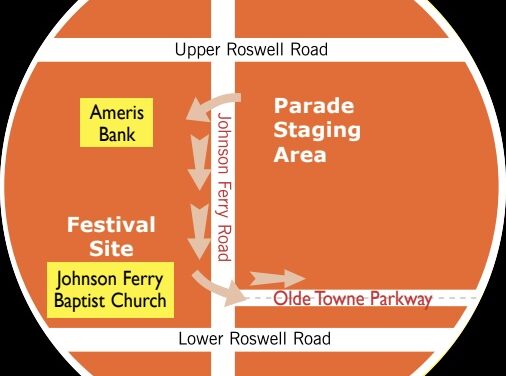 EAST COBBER PARADE ROUTE