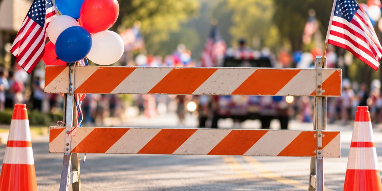 ROAD CLOSURE REMINDER ON SATURDAY, OCTOBER 3