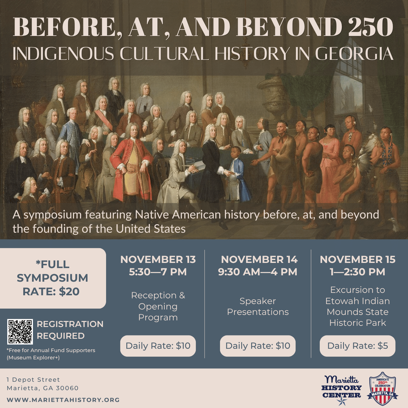 Before, At, and Beyond 250: Indigenous Cultural History in Georgia